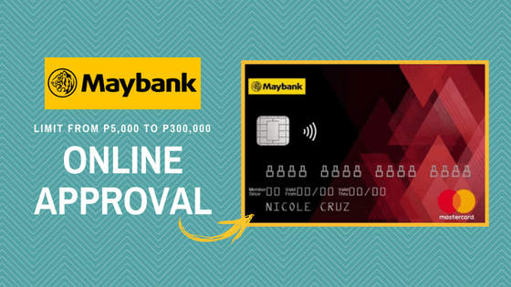 Maybank credit card application status