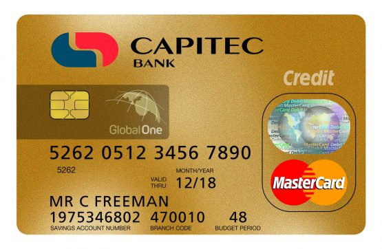 how to check card number on capitec